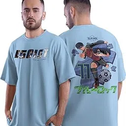 crazymonk Isagi Bluelock Anime Oversized T-Shirt-picture-15