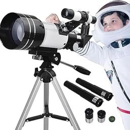 Portable High Powered Professional Refractor Astronomical Telescope for Adults Kids Beginners，National Geographic Deep Space Planets Travel Stargazing Astronomy with Smartphone Adapter-18