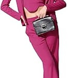 Women's Polyester Solid Co-Ord Set-image-97