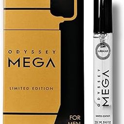 Armaf Odyssey Mega Man Eau De Parfum (EDP) - 7ML Trial Pack | Woody Aromatic Long-Lasting Fragrance for Men | Perfume for Men | Powerful, Dynamic Scent-image-75