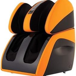 Robotouch Classic Plus roller foot massager with kneading and vibratory reflexology for pain relief in calves, thigh, feet, and ankles, (yellow)-image-26