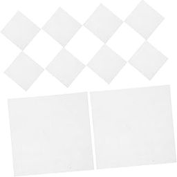 FUNOMOCYA 500pcs Square Cellulose Weighing Paper Non-Absorbent Glossy Sheets for Lab Scale Balance-image-55