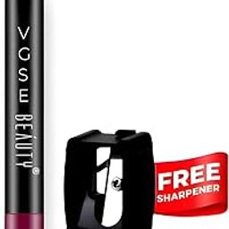 VGSE SUPERLAST MATTE LIP CRAYON FOR WOMEN//UP TO 12 HRS STAY,WATERPROOF,SMUDGE PROOF CRAYON LIPSTICK//SHADE NO. 7, PINK ROSE//PACK OF 1 PC WITH FREE SHARPNER-image-99