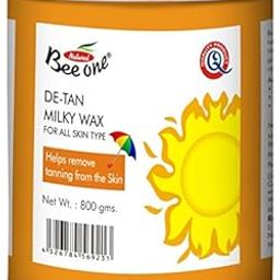 Beeone De-Tan milky wax 800gm-image-59
