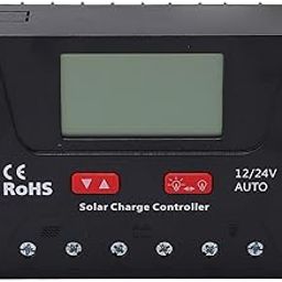 UniMarket® Solar Battery Regulator, Easy Operation Solar Charge Controller 30A LED Display PWM Control Temperature Compensation with USB for Discharging-picture-9