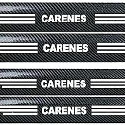 JM AUTO Car Door Sill Protectors for Carens, 4 Pcs Reflective Carbon Fiber Vinyl Threshold Sticker Decorative Car Door Scuff Plate,Anti-Scratch, Anti-Dirty, Waterproof.-image-68