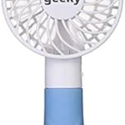 Bear Portable Handheld Mini Fan with USB Rechargeable with Built-in Battery (Blue)-picture-11