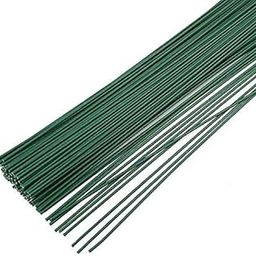 Thailand Green Floral Wire 28 Gauge,12 inch long Pack of 100 Wires for Sugar Craft, Cake Decorations, Floral Arrangements Flower Making and Baking Tools-26