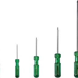 Taparia Screw Driver Kit 1017, 5 Pieces, Green & Silver-22