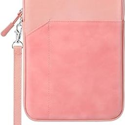 ProElite Tablet Sleeve Case Cover for Upto 11.5 inch for iPad 10.2/Air 10.9/Pro 11/ Samsung/Lenovo/Galaxy Tab A9 Plus/S8/S9/Realme Pad/Honor Pad X9/Xiaomi Mi pad 7/Redmi Pad/Oneplus Pad, Pink-image-33
