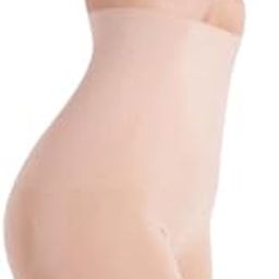 Women's Cotton Tummy Tucker 4 in 1 Blended High Waist Tummy & Thigh Shapewear-image-95