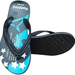 Unisex Beach Flip Flops with Star Pattern, Casual Summer Slippers-image-57