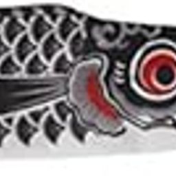 VELURA 70cm Japanese Windsock Carp Koinobori Sailfish Fish Wind Streamer Black|1 x Tea pot|Windmills & Wind Spinners| Yard, Garden & Outdoor Living-picture-16