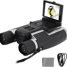 Digital Binoculars with Camera, 12x32 2.5K 48MP Video Photo Recorder with 2.4 Inch Color Display, Portable Digital Binoculars for Bird Watching Concerts Sports Games-image-113