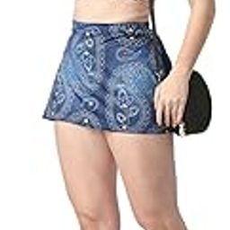 Tiger Print Mini Skirt for Girls/Womens for Home/Outing/Office-image-93