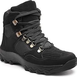 High Ankle Boots for Men's Mountaineering, Hiking & Trekking | Mild Waterproof Protection with Comfortable Padded Collar Shoe-image-79