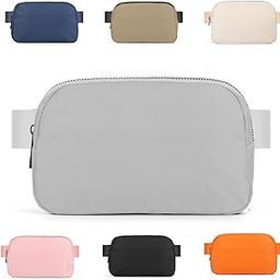 Mini Fanny Pack Crossbody Bags for Women and Men, Gray, Small-image-128