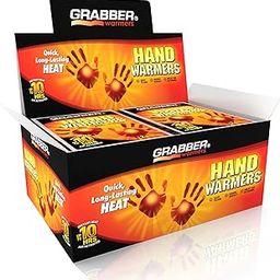 Grabber Hand Warmers - Long Lasting Natural Odorless Air Activated Warmers - Up to 10 Hours of Heat - 40 Pair-image-54