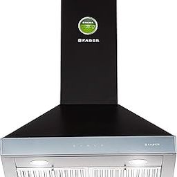 Faber 60 cm 1095 m³/hr pyramid Kitchen Chimney (Hood Topaz Smart 3D T2S2 BK TC LTW 60, Baffle Filter, Touch Control, Black)-image-91