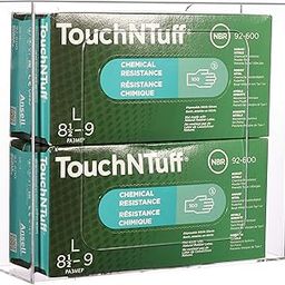 Cq acrylic Clear Wall Floating Glove Rack and Glove Box Dispenser Holder 10.2ââ‚¬Âx12.5ââ‚¬Âx3.5ââ‚¬Â Pack of 1-30