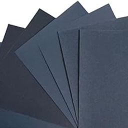 Color Zebra® WET DRY Water Proof SAND PAPER Grit - 800/1000 / 1500/2000 08 Sheets of Latex Silicon Carbide sanding paper (2pcs each Grit) Paper Size - 23 cm X 28cm-picture-12