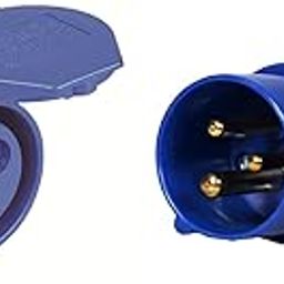 DECENT AIR SYSTEM® 220-250V IP44 Industrial Electric Plug and Socket 16A 3Pin for Panel Use plug socket Wire Connector. (1)-image-35