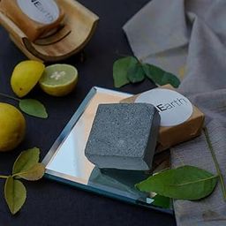 ONEarth Raw Charcoal & Lime Peel Shaving and Detox Bar-10