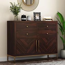 MANNAT ARTS Solid Sheesham Wood Cabinet (Design 14)-image-57