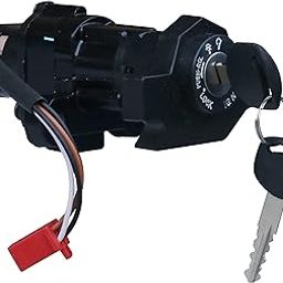 NIKAVI IGLCK02 Ignition Lock Set Compatible for Platina(old)/CT-100-26