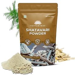 SAPTAMVEDA Premium Shatavari Root Powder 100gm For Women| Ayurvedic Asparagus Racemosus Powder Support To Balance Women's Hormones & Lactation | Satavari Kizhangu Podi/Chittamoothi Podi Powder-image-25