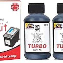 Suitable for HP 682 Black with 120ml Compatible Ink, Filling Tools & Instructions-picture-24