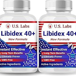 Libidex40+ Pack Of 2 Capsules - Advanced Health Supplement For Man Whom age is 40 + year old, 1 Month Power Pack-15