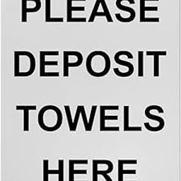 Please Deposit Towels Here Sign, 8.5 x 11 in" OSHA Compliant Swimming Pool Spa Sign, Weatherproof Plastic, UV resistant & Easy-to-Read Signage-image-17