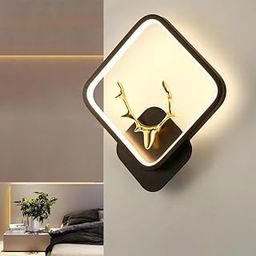 Groeien ABS Plastic Led 3 Color Home Decor Fancy Wall Indoor/Outdoor Decorative Lights For Bedroom,Living Room,Kitchen(Warm+Natural+Coolwhite) (1, Hiranhead-Square)-23