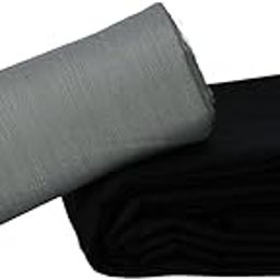 Clothing Quick Style Men's Unstitched Poly Cotton Shirt and Trouser Fabric Set - Gift Pack (Assorted color-Any color color combinations possible)-image-28