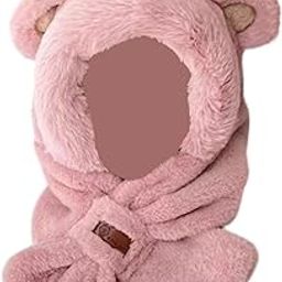 ™ Winter Hat Scarf Set Soft for Outdoor New Year Gift Stage Performance Pink | Hats | Womens Accessories-image-63