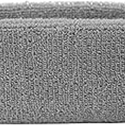 Headband for Men & Women Headband Strapless Sports Sweatband for Gym, Tennis, Badminton and Other Sports Unisex Hairband with Non-Slip Headbands for Long Hair (Color-Grey)-image-91