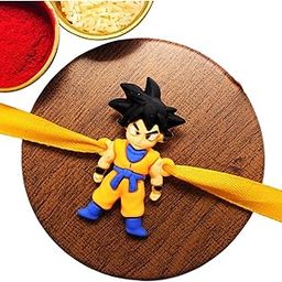 BANDHAN 5D Soft Rubber Goku Cartoon Kids Rakhi | new latest rakhi design | fancy rakhi-image-42