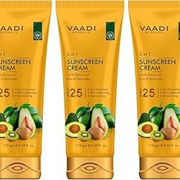 Vaadi Herbals Sunscreen Cream SPF-25, 110g (Pack of 3)-18