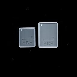 Resin Art Silicone Casting Mould | Epoxy Mold | Silicon DIY Spotify Music mp3 Player Design | Multipurpose Silicone Mould (Pack of 2Pcs)-picture-15