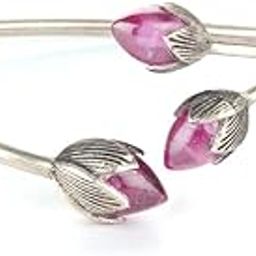 by CaratLane Oxidised Rise Above Hate Bracelet in 925 Silver for Women-38