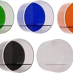 ATORSE Acrylic Display Case Curio Display Cabinet Shelves for Mini Toys Collections Green-6