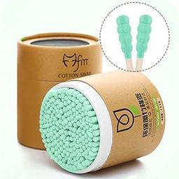 OXGO Bamboo Baby Cotton Swab Wood Sticks Soft Cotton Buds Cleaning of Ears Tampons Cotonete Pampons Health Beauty-11
