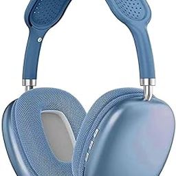 Headphones Bluetooth 5.3 | Over-Ear Headset with Mic, Hi-Fi Audio, TF Card Support & FM Radio | Comfortable for Music, Calls, Gym & Travel (Blue)-picture-16