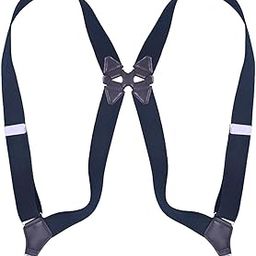 ™ Men Women Suspenders Y Shaped Adjustable Elastic Straps Heavy Duty Back Belt Black Brown | Suspenders Braces | Mens Accessories-image-80