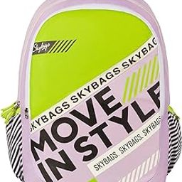 skybags KLAN PLUS 06 3 Compartment SCHOOL BACKPACK NUDE PINK-picture-34