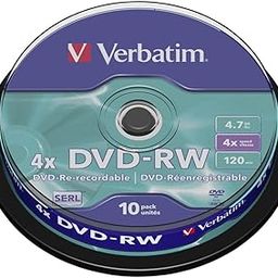 Verbatim DVD-RW 4.7Gb 4x Spindle 10 No 43552 verbatim dvdrw 4.7 gb dvd-picture-17