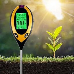 LABICO 4-in-1 Soil Moisture Meter | Moisture Meter for/Soil Moisture/Soil PH Tester/Light Meter for Soil Tester Ideal for Garden, Orchards, Indoor & Outdoor Use | Warranty-1 Year | Battery Included-13