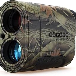 Gogogo 6X Hunting Laser Rangefinder Bow Range Finder Camo Distance Measuring Outdoor Wild 650/1200Y with Slop High-Precision Continuous Scan-93