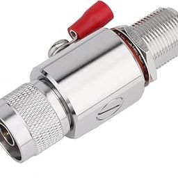 Lightning Arrestor N Male to Female Bulkhead 50 Ohm 0-3ghz with 90v Gas Tube Coaxial WiFi Lightning Arrester (Lightning Arrestor N Male to Female)-picture-19